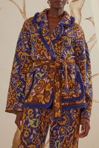 DJV_Glam Tapestry Blue Vestes & Manteaux - Glam Tapestry Blue