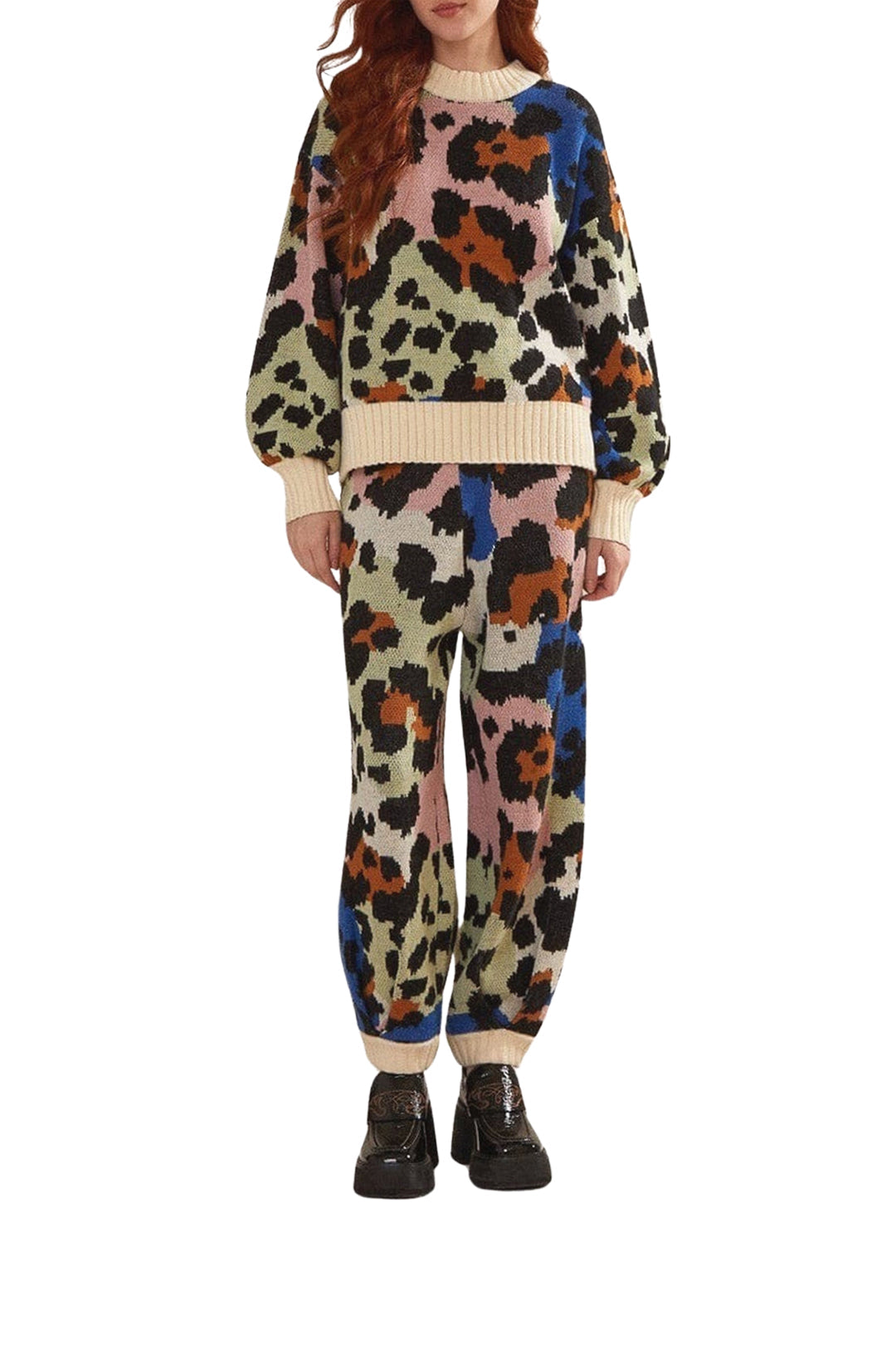 DJV_Colorful Leopards Cardigans & Pulls - Colorful Leopards
