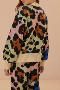 DJV_Colorful Leopards Cardigans & Pulls - Colorful Leopards