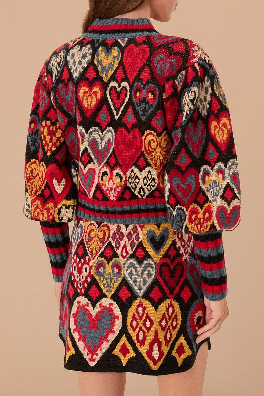 DJV_Hearts Black Cardigans & Pulls - Hearts Black