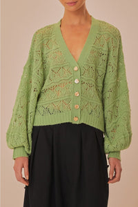DJV_Light Green Cardigans & Pulls - Light Green
