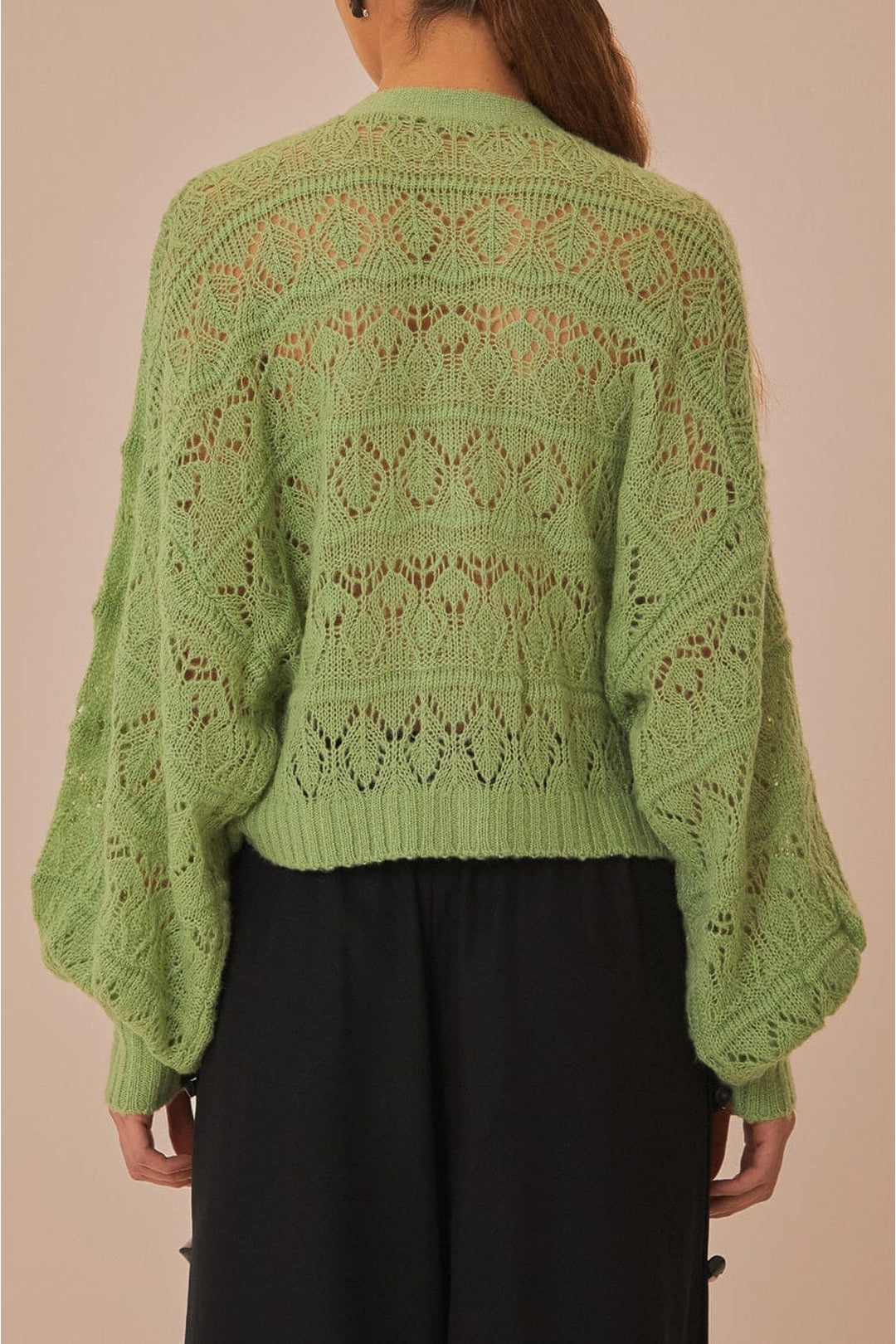 DJV_Light Green Cardigans & Pulls - Light Green