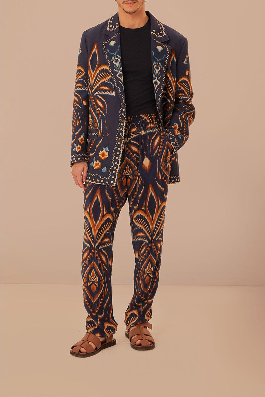 DJV_Pineapple Blue Pantalons - Pineapple Blue