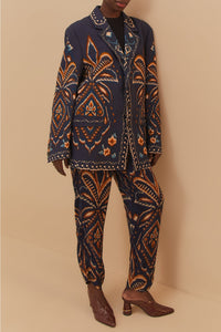 DJV_Pineapple Blue Pantalons - Pineapple Blue