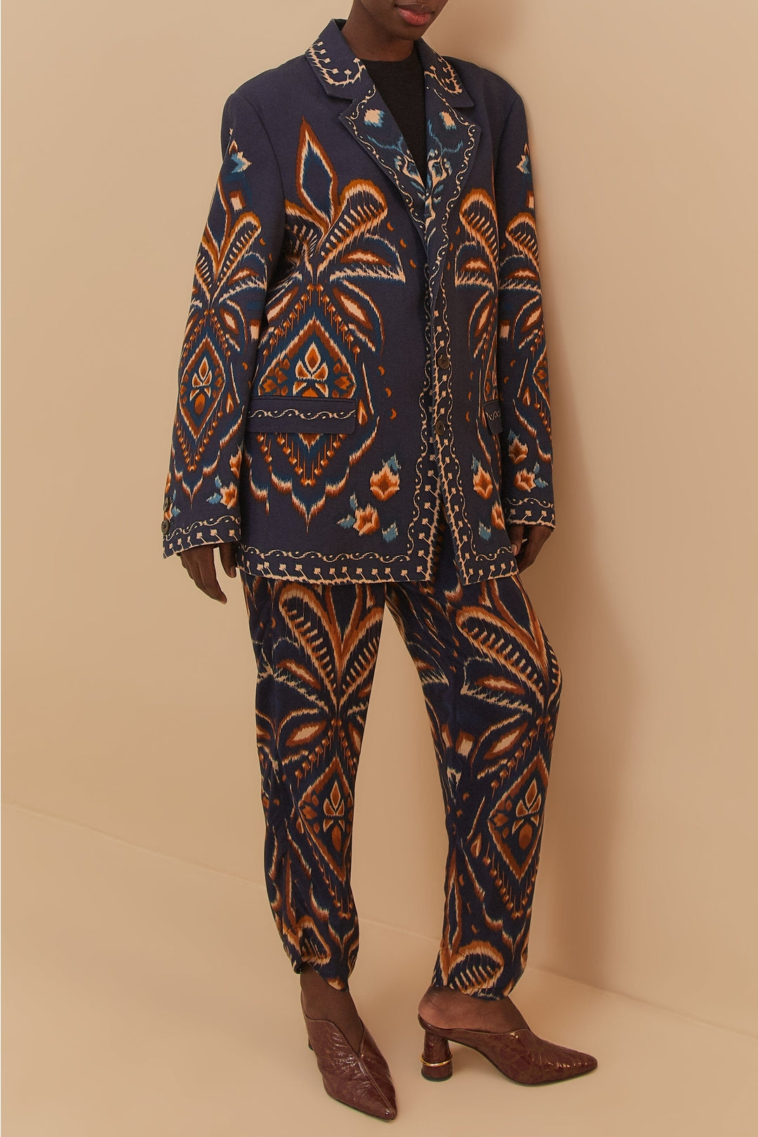 DJV_Pineapple Blue Pantalons - Pineapple Blue