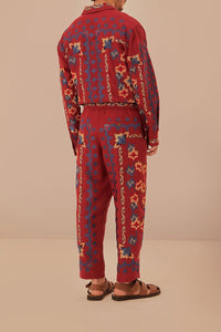 DJV_Burgundy Pantalons - Burgundy