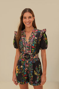 NEW_Forest Scarves Black Robes courtes - Forest Scarves Black
