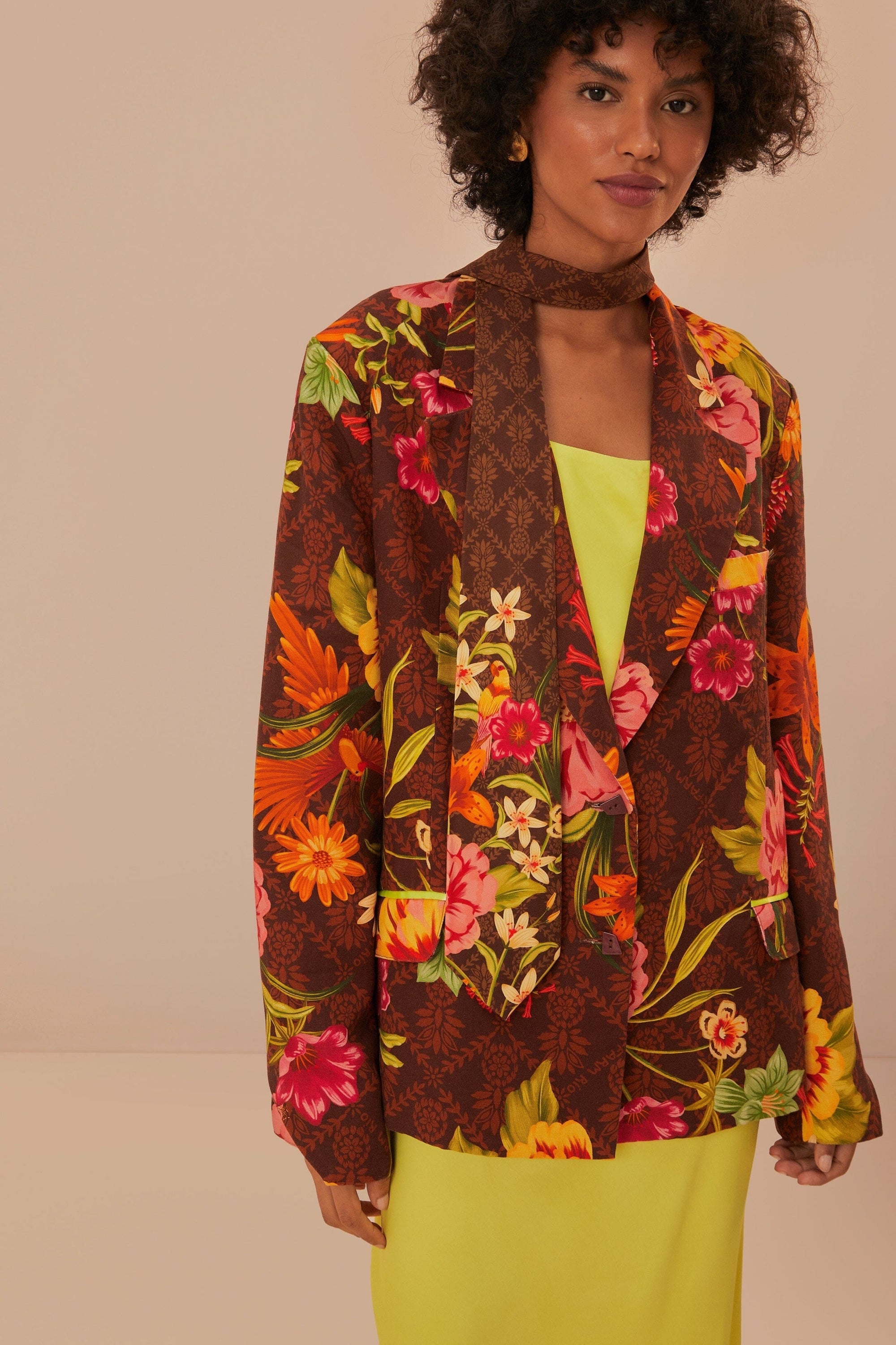 NEW_Charming Garden Brown Vestes & Manteaux - Charming Garden Brown