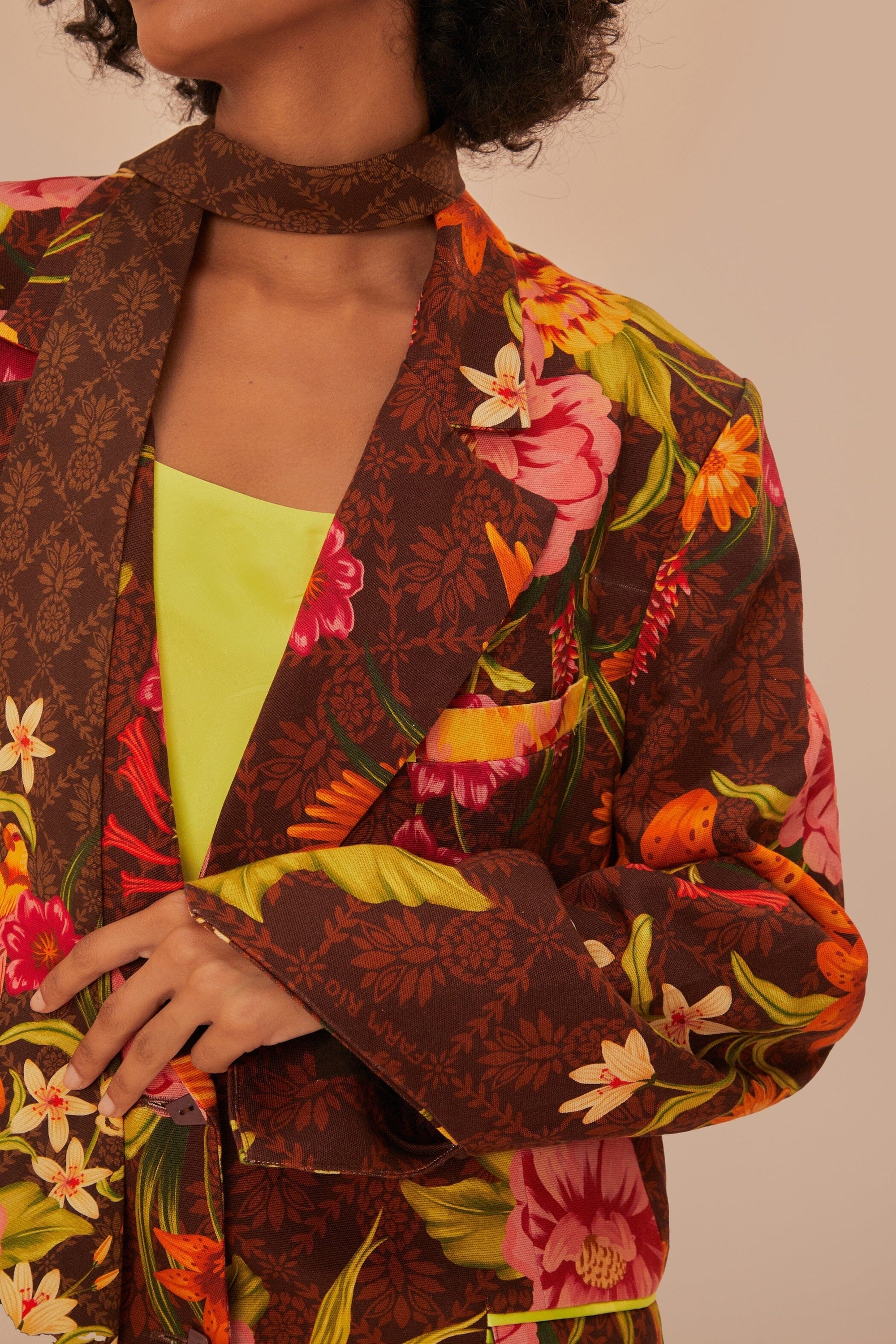 NEW_Charming Garden Brown Vestes & Manteaux - Charming Garden Brown