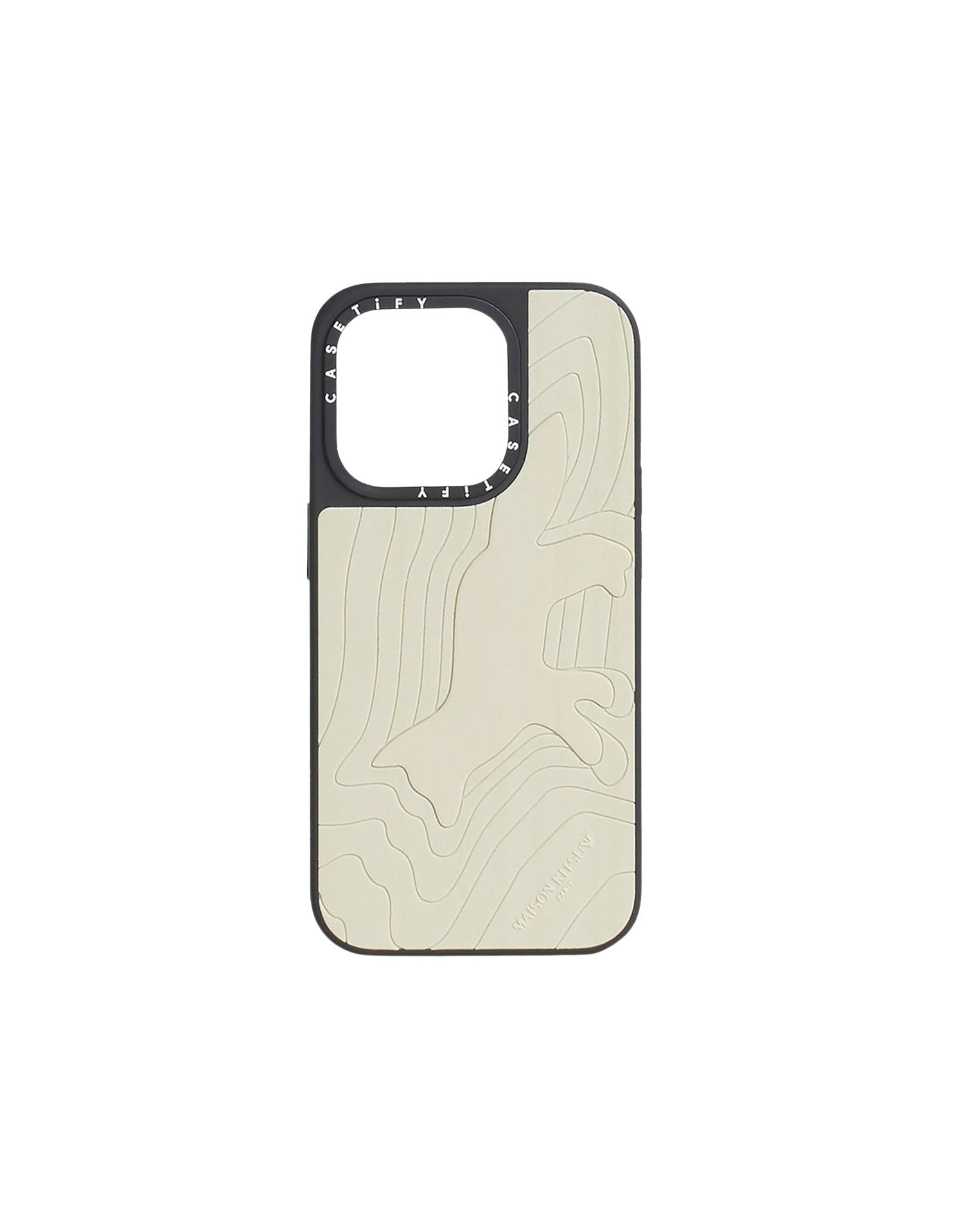 Case for iPhone Maison Kitsuné x Casetify - Rich Vanilla