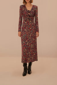 DJV_Chelsea Garden Purple Robes midi - Chelsea Garden Purple