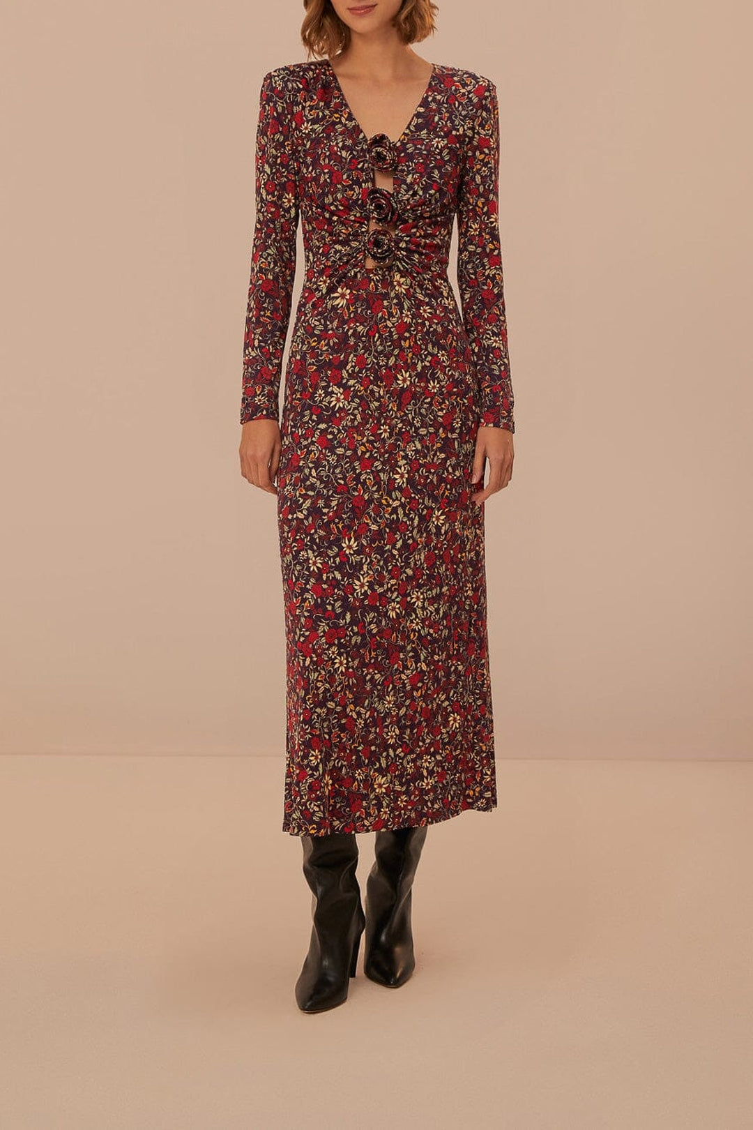 DJV_Chelsea Garden Purple Robes midi - Chelsea Garden Purple