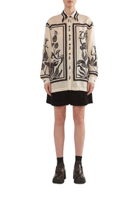 DJV_Surreal Garden Off-White Chemises & Blouses - Surreal Garden Off-White