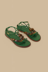 MEDIA OFF LINE_Sandales Trevo Gem - Vert