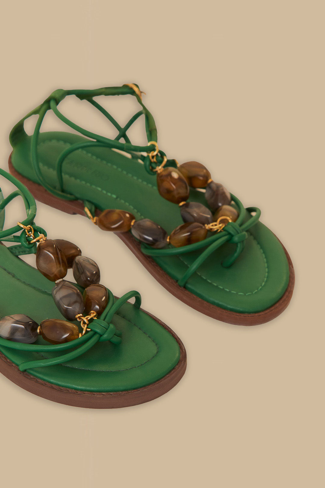 MEDIA OFF LINE_Sandales Trevo Gem - Vert