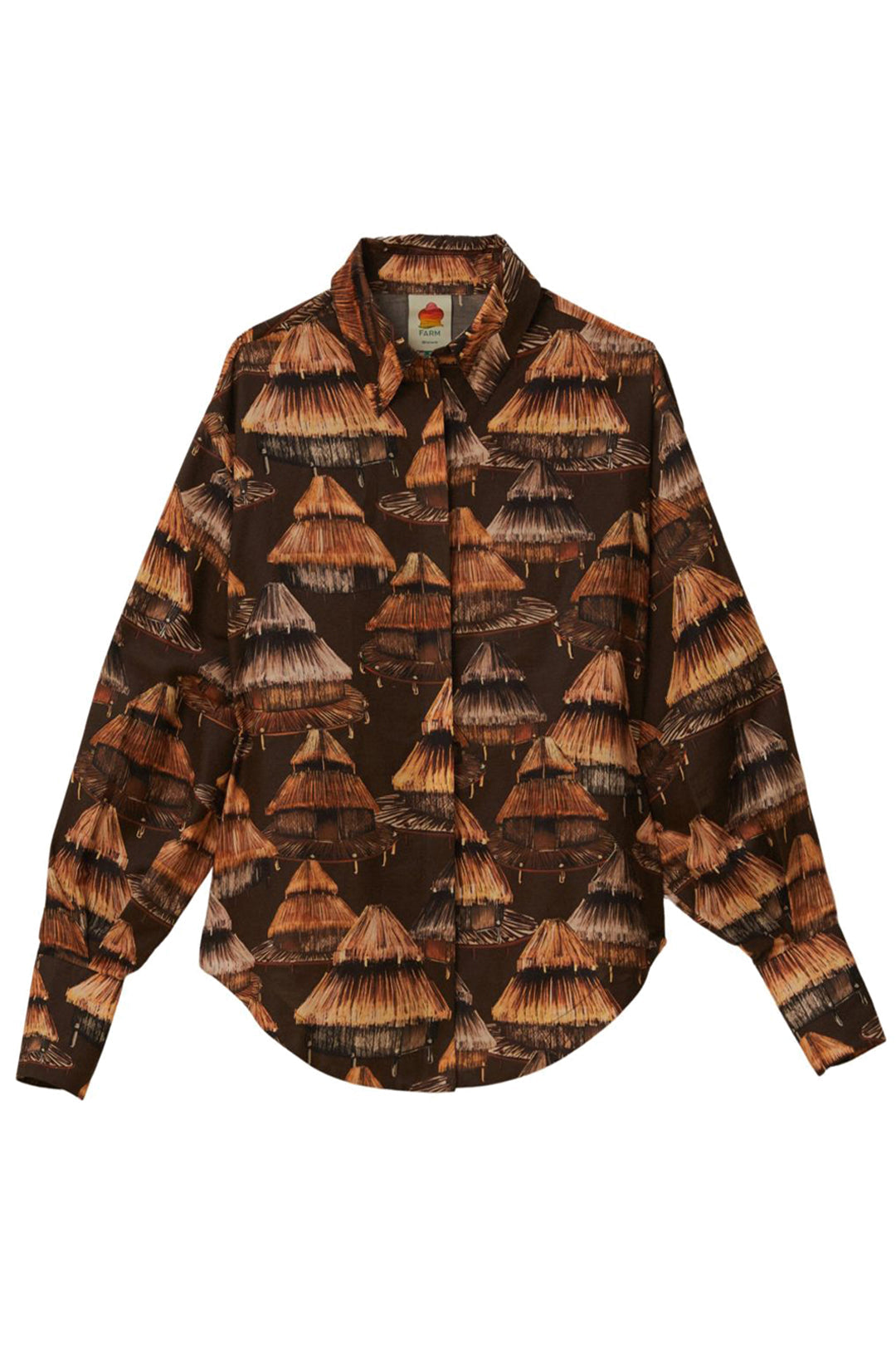 DJV_Shuhu Brown Chemises & Blouses - Shuhu Brown