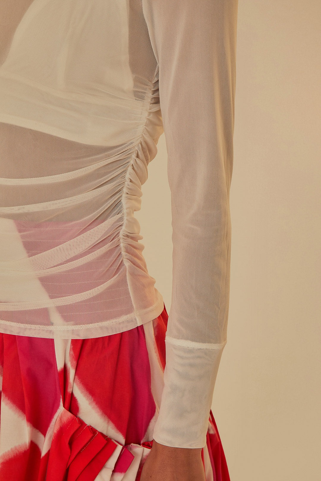DJV_Off White Tops & T-Shirts - Off White