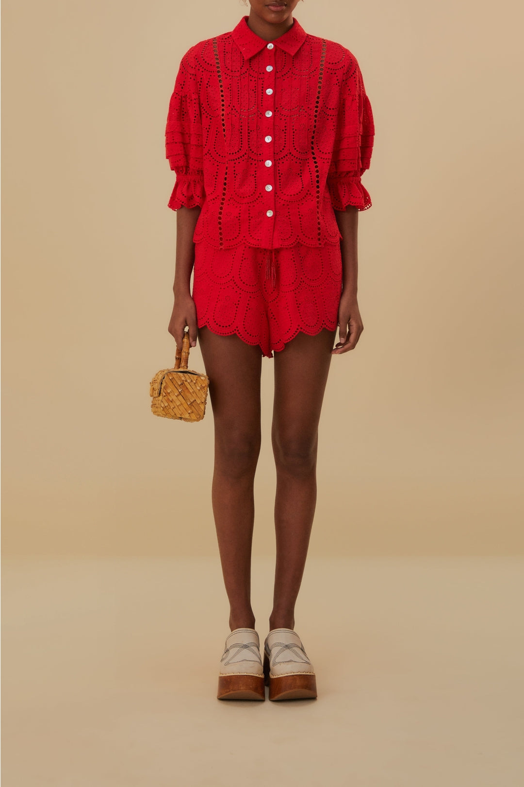 DJV_Red Jupes & Shorts - Red