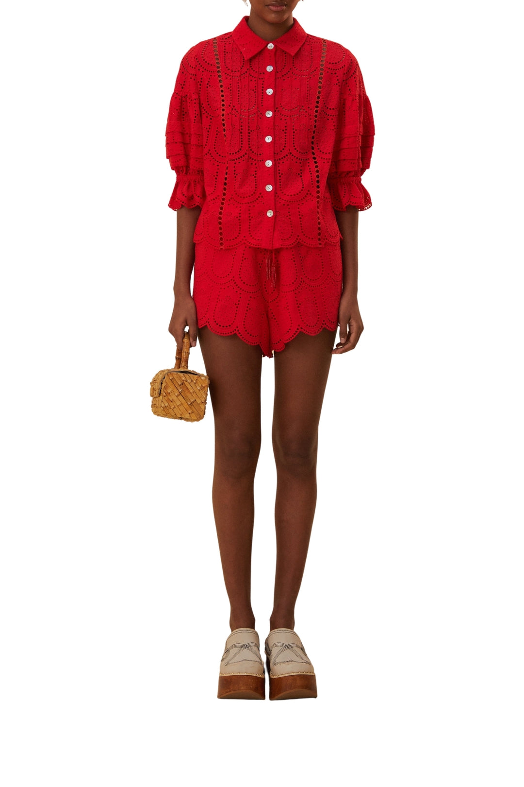 DJV_Red Jupes & Shorts - Red