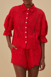 DJV_Red Jupes & Shorts - Red