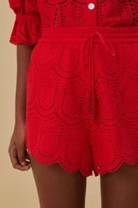 DJV_Red Jupes & Shorts - Red