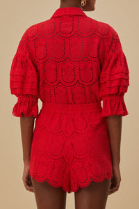 DJV_Red Jupes & Shorts - Red