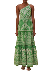 DJV_Sweet Garden Green Robes longues - Sweet Garden Green