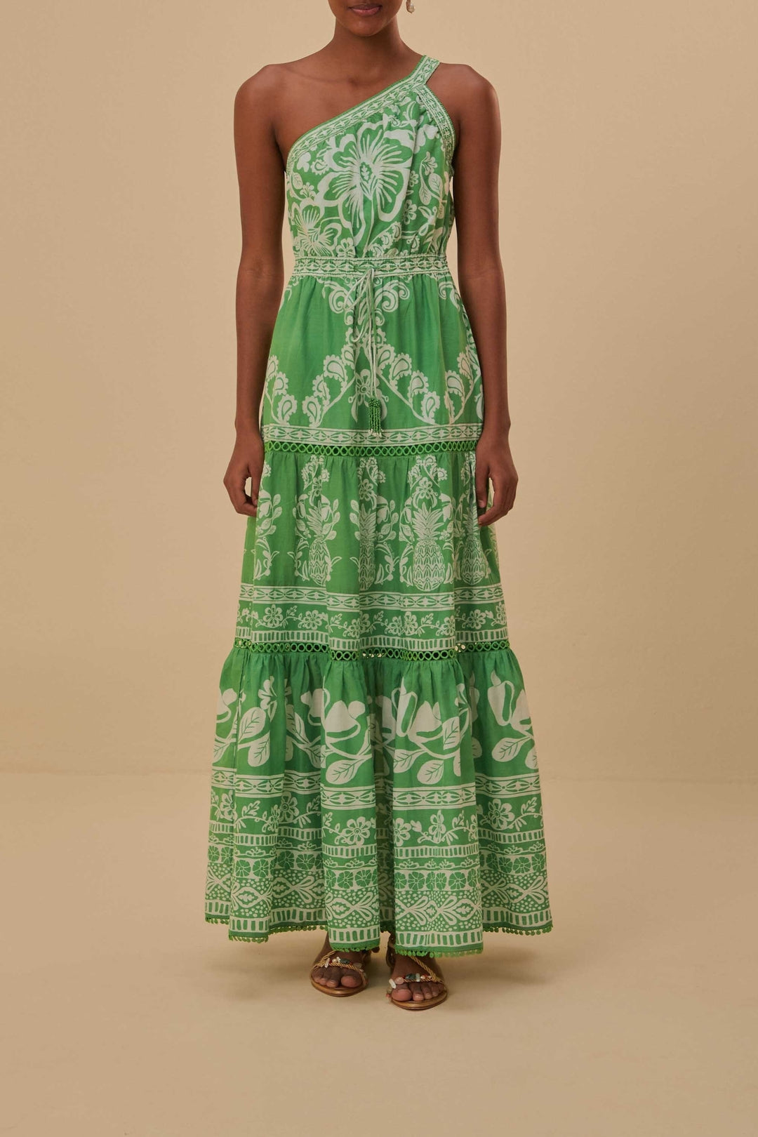 DJV_Sweet Garden Green Robes longues - Sweet Garden Green