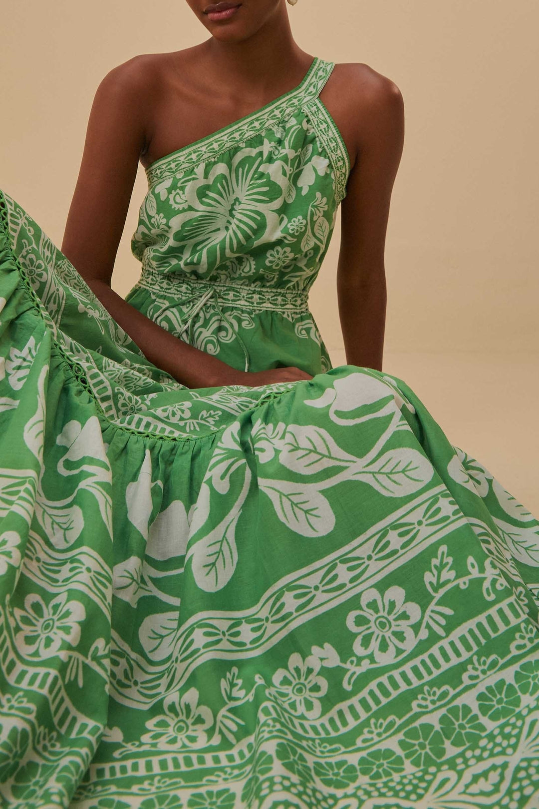 DJV_Sweet Garden Green Robes longues - Sweet Garden Green