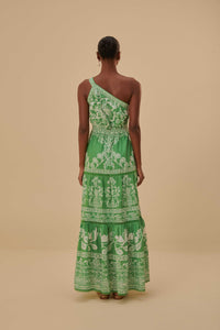 DJV_Sweet Garden Green Robes longues - Sweet Garden Green