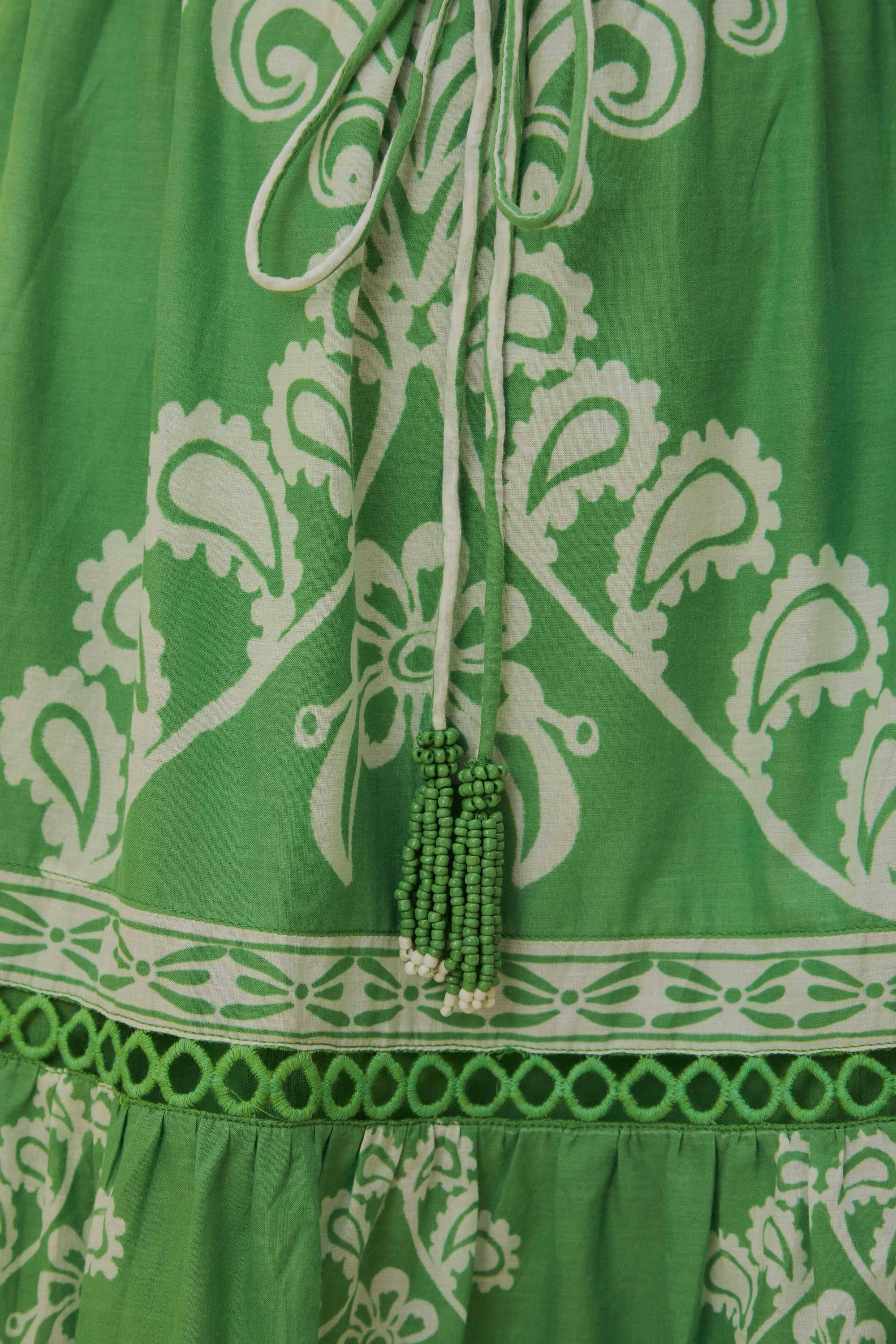 DJV_Sweet Garden Green Robes longues - Sweet Garden Green