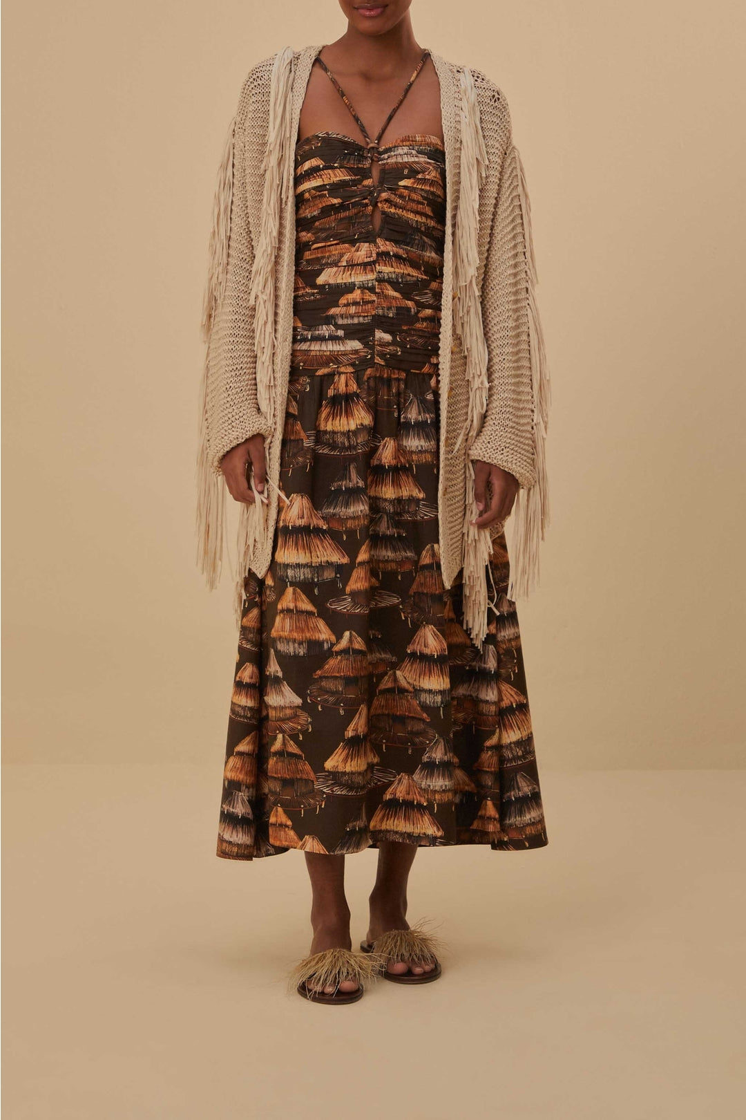 DJV_Sand Cardigans & Pulls - Sand