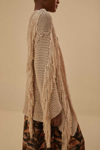 DJV_Sand Cardigans & Pulls - Sand
