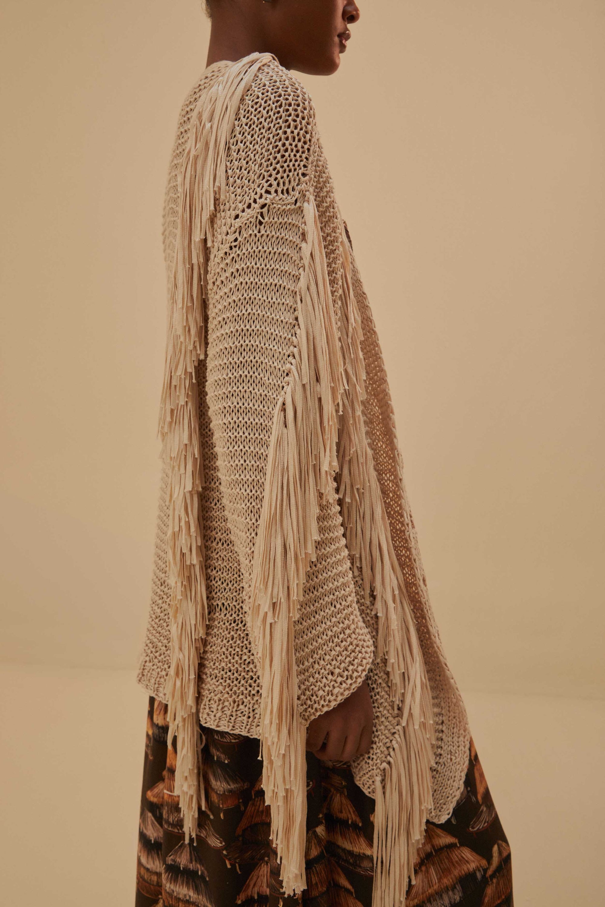DJV_Sand Cardigans & Pulls - Sand
