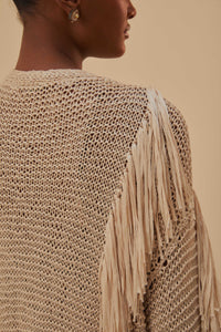 DJV_Sand Cardigans & Pulls - Sand