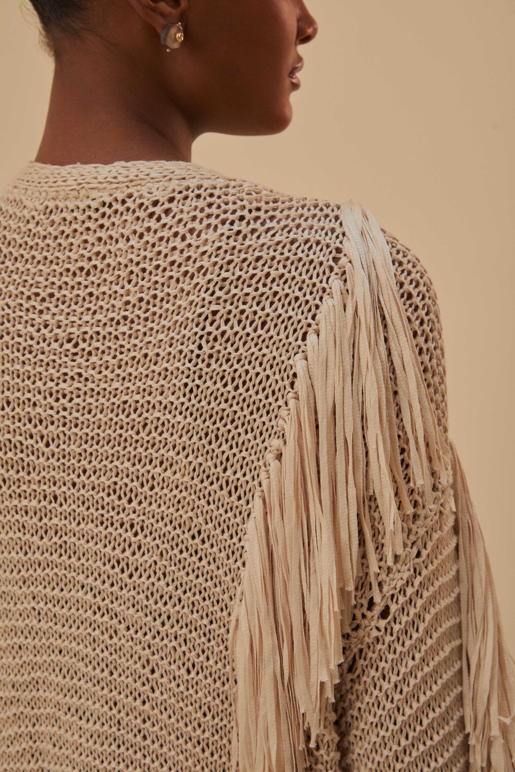DJV_Sand Cardigans & Pulls - Sand