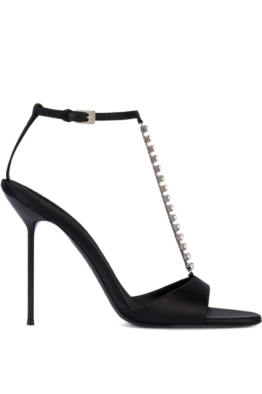Sandales à talons Lidia satinées - Black & Diamond