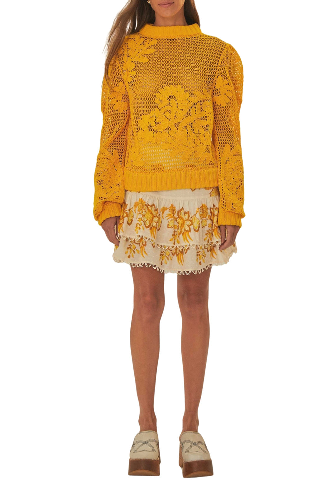 DJV_Yellow Cardigans & Pulls - Yellow