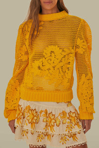 DJV_Yellow Cardigans & Pulls - Yellow