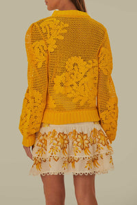 DJV_Yellow Cardigans & Pulls - Yellow