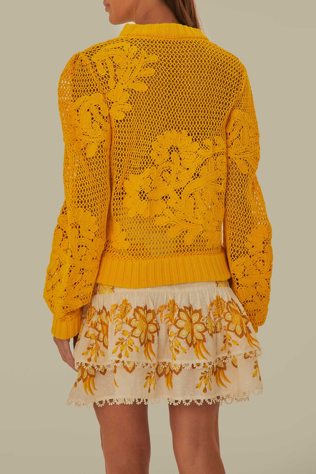 DJV_Yellow Cardigans & Pulls - Yellow