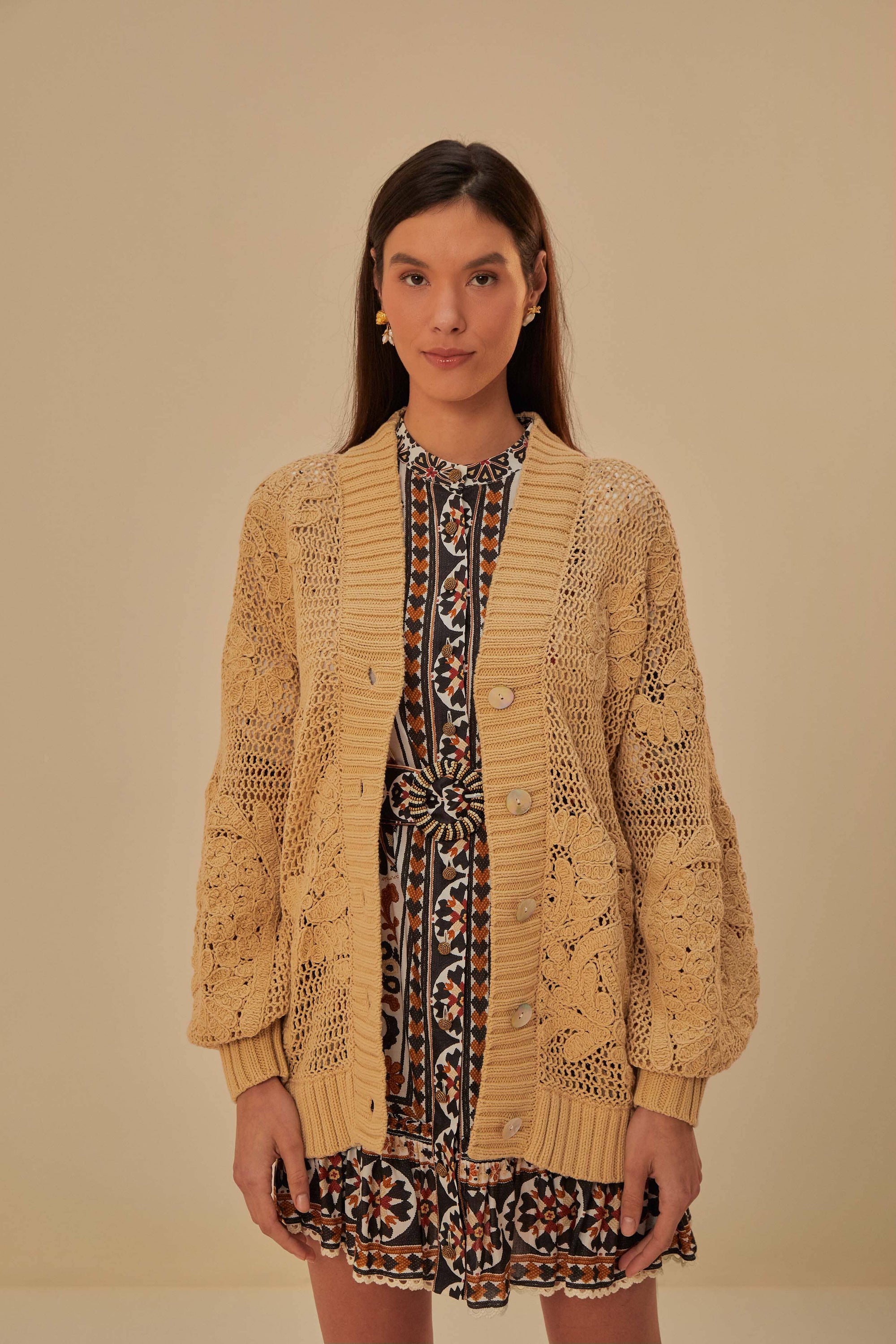 BADVIEW_NEW_Sand Cardigan - Sand