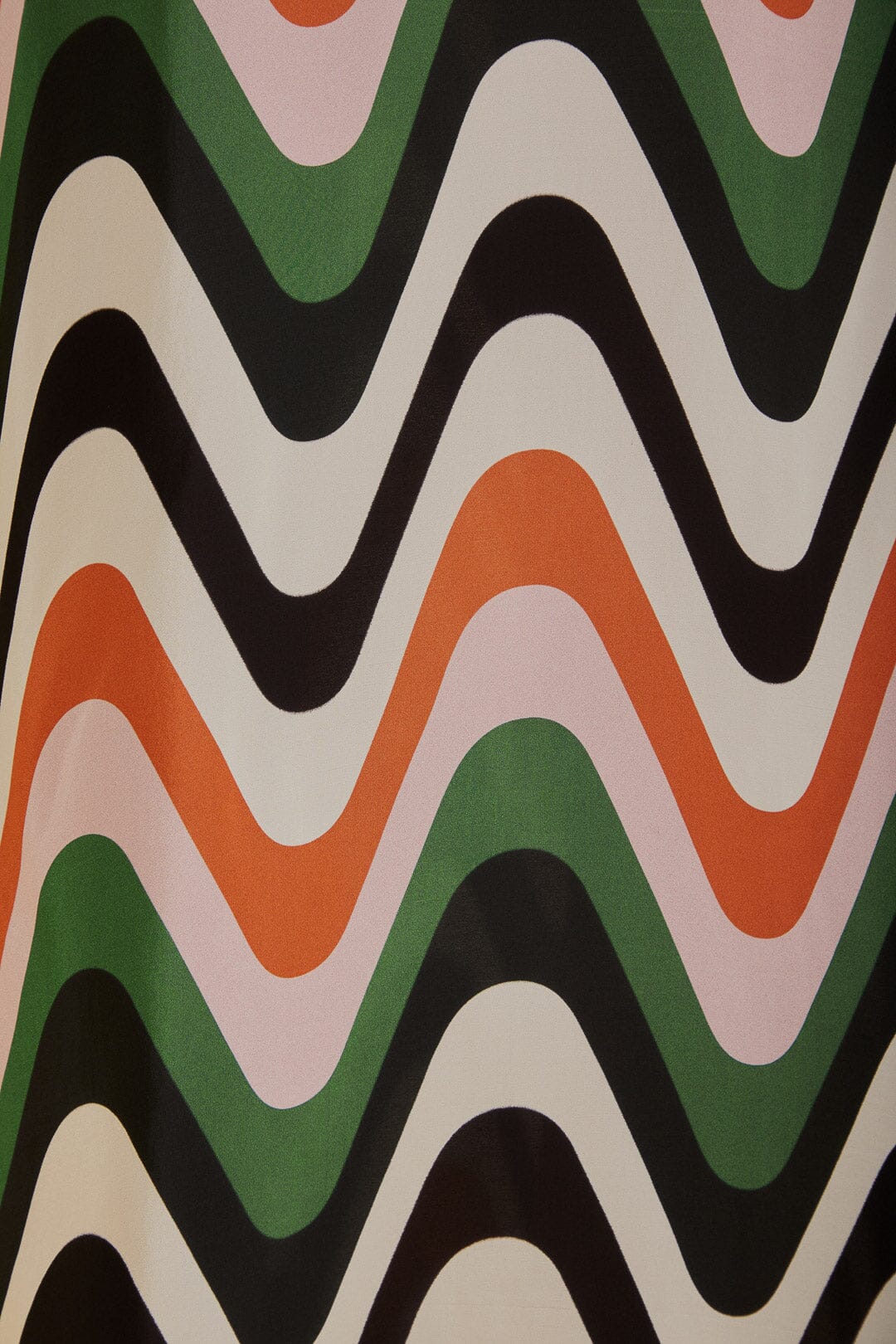 Jupe midi Wave Gradient - Multicolore