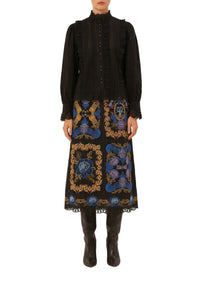 DJV_Black Chemises & Blouses - Black