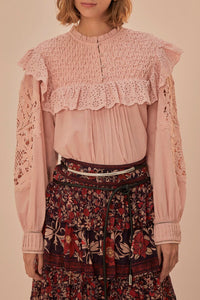 DJV_Rose Chemises & Blouses - Rose