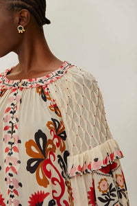 Cashew Mandala blouse - Multicolour