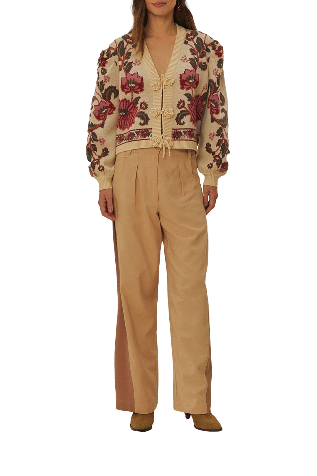 DJV_Beige Pantalons - Beige