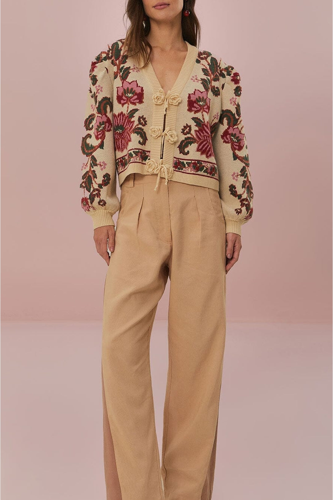 DJV_Beige Pantalons - Beige