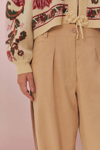 DJV_Beige Pantalons - Beige