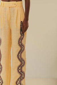 DJV_Sand Time Snake Pantalons - Sand Time Snake